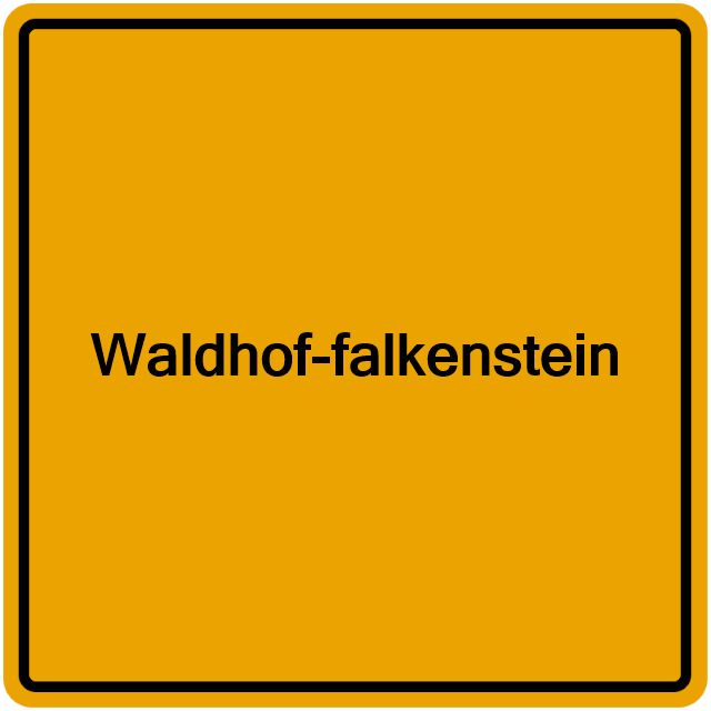 Einwohnermeldeamt24 Waldhof-falkenstein