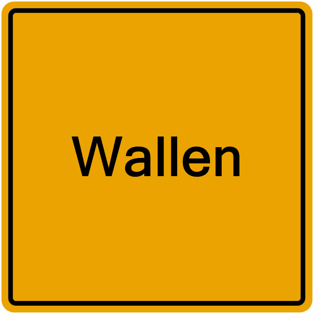 Einwohnermeldeamt24 Wallen