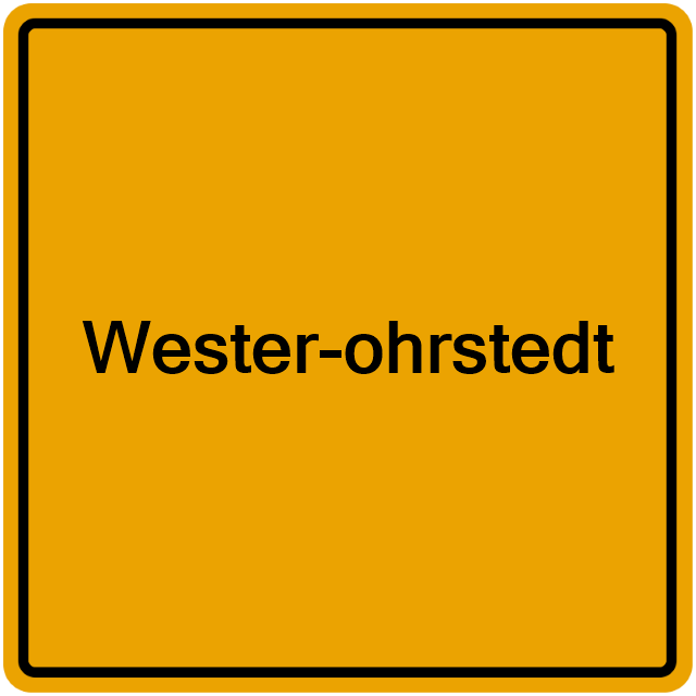 Einwohnermeldeamt24 Wester-ohrstedt