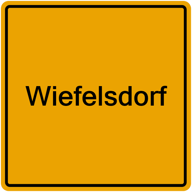 Einwohnermeldeamt24 Wiefelsdorf