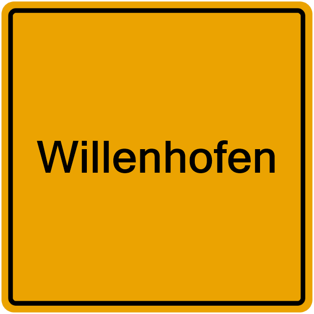 Einwohnermeldeamt24 Willenhofen