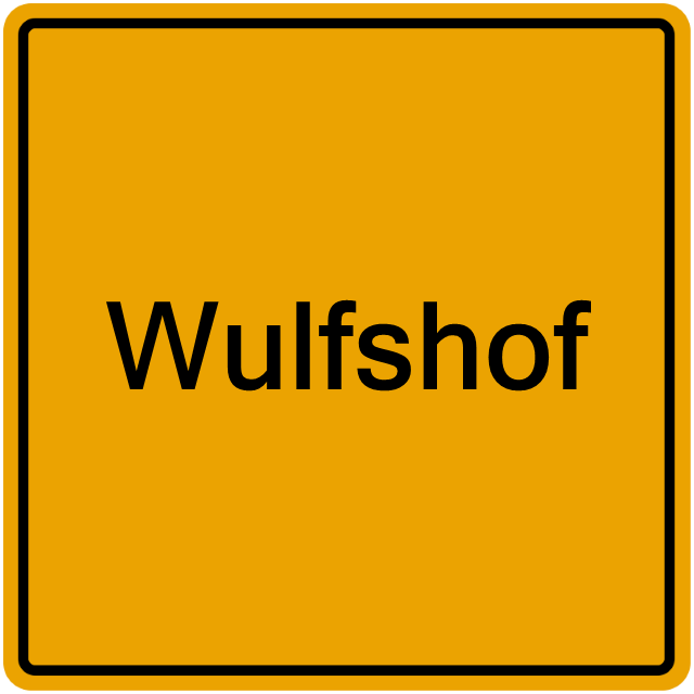 Einwohnermeldeamt24 Wulfshof