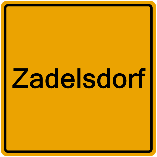 Einwohnermeldeamt24 Zadelsdorf